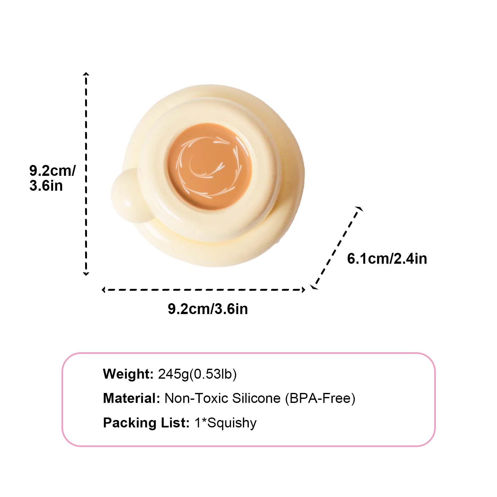 Coffee Cup Taba Squishy