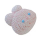 Pink yarn bunny Taba Squishy