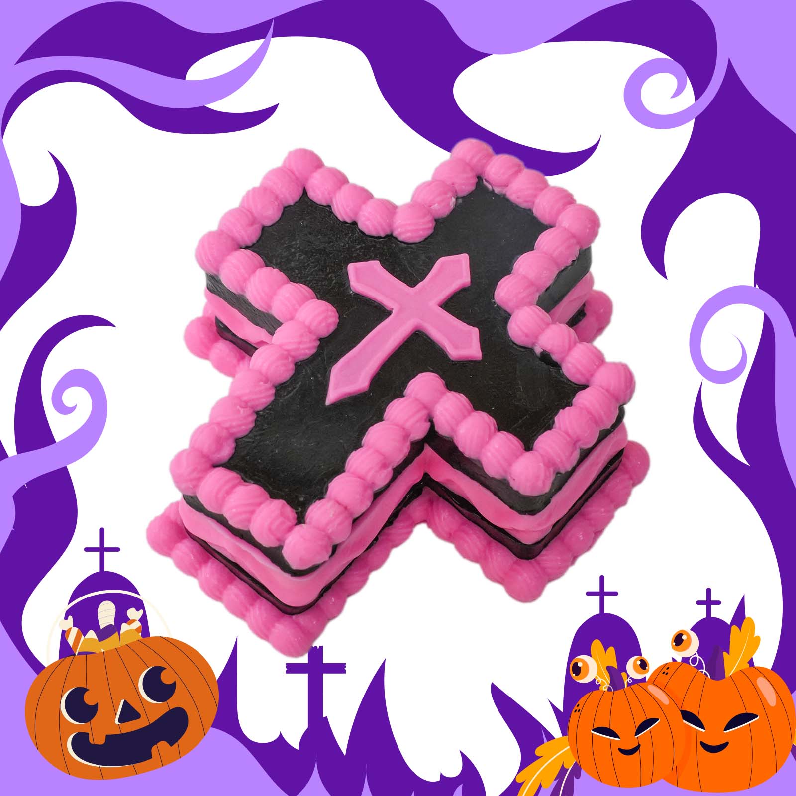 Holloween Cross Taba Squishy
