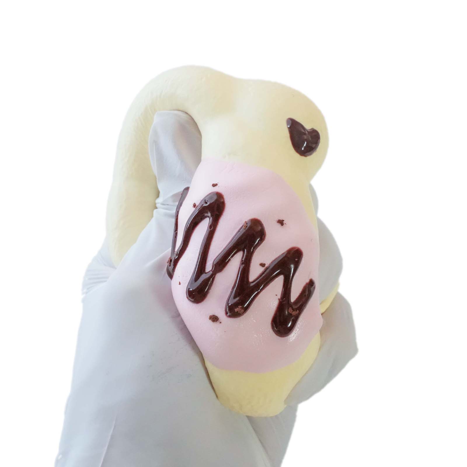 Chocolate Sauce Bunny Taba Squishy