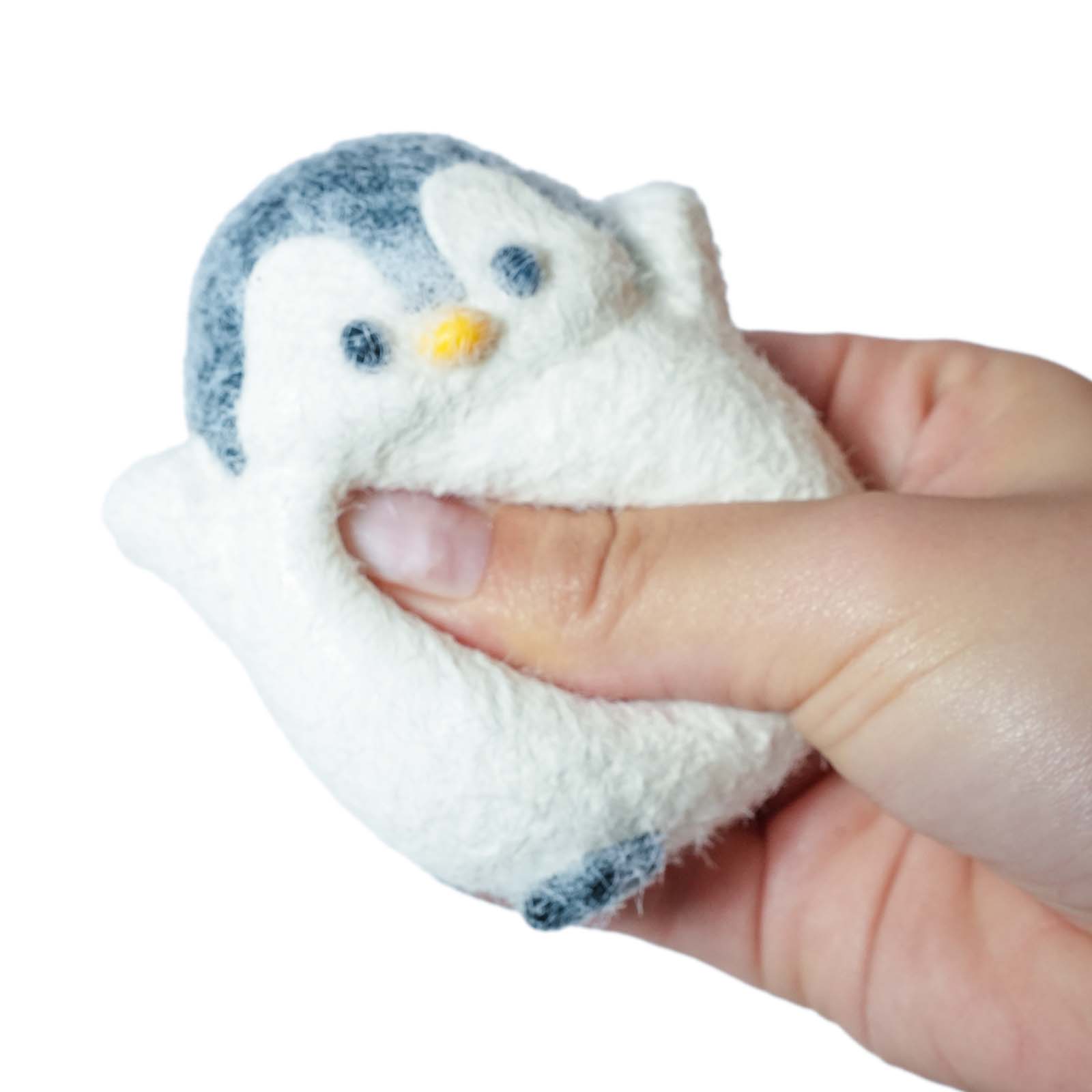 Fluffy Penguin Taba Squishy