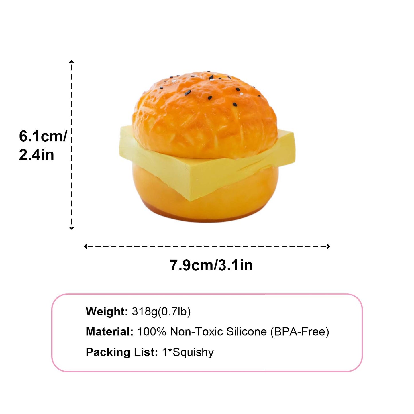 Pineapple Bread Taba Squishy