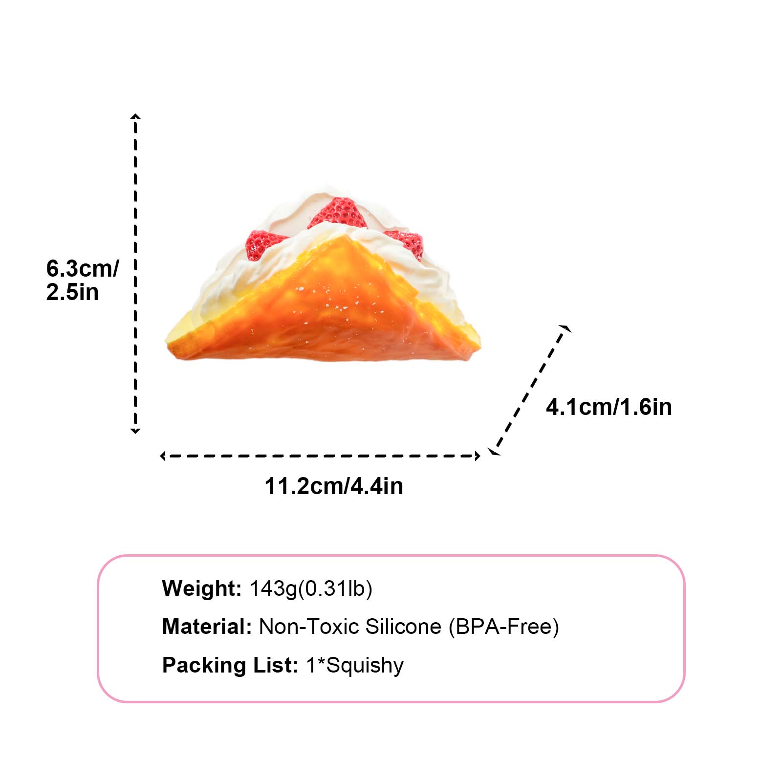Triangle Puff Taba Squishy