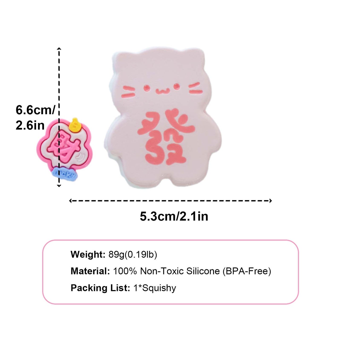 Fortune cat Taba Squishy