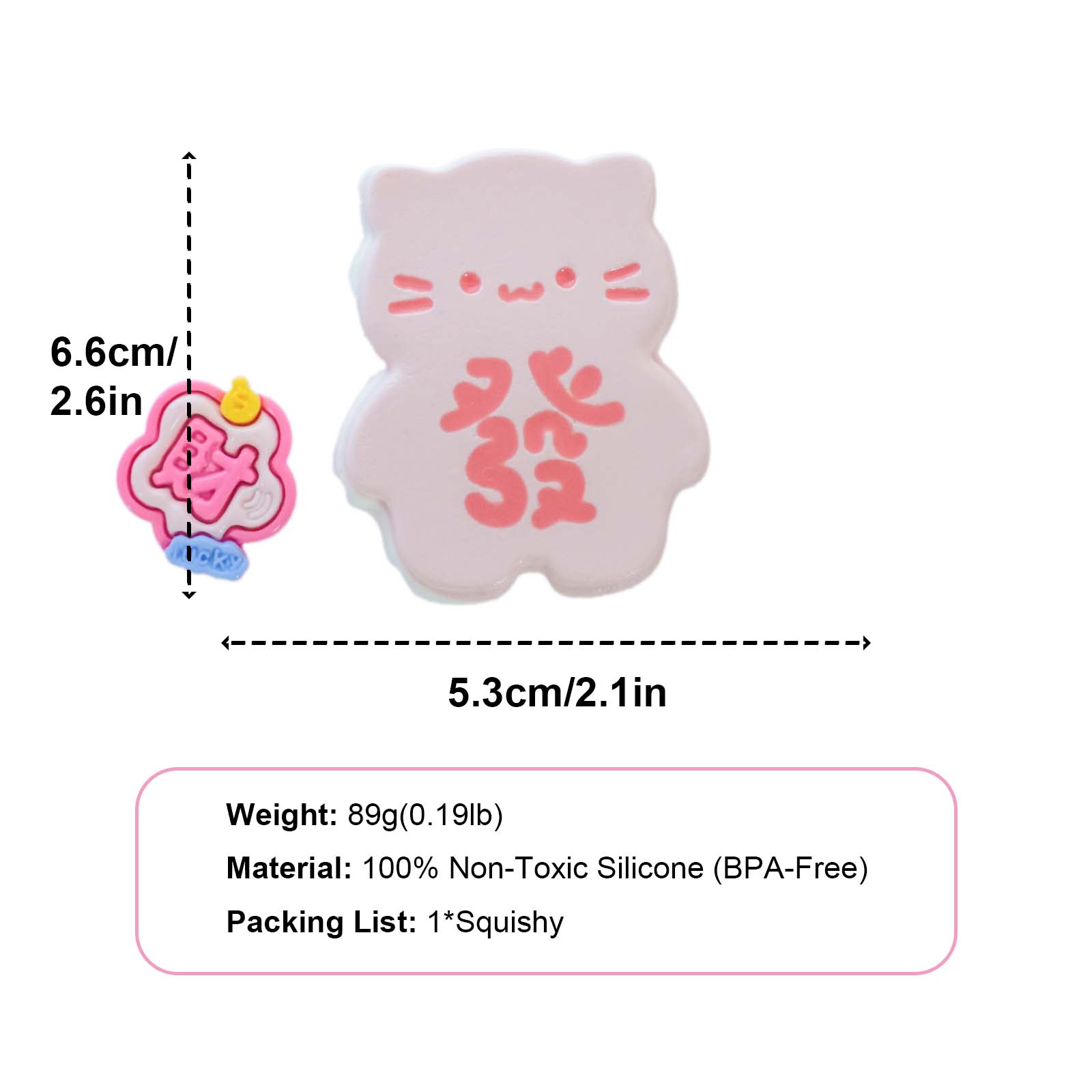 Fortune cat Taba Squishy