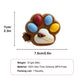 Chocolate beans cat Paws Taba Squishy