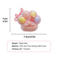 Pink sweet beans cat Paws Taba Squishy