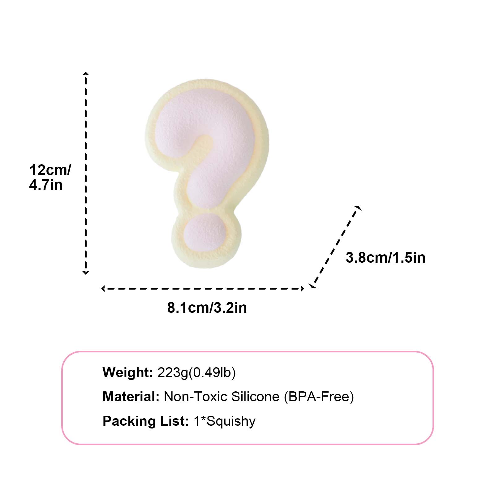 Question Mark Taba Squishy