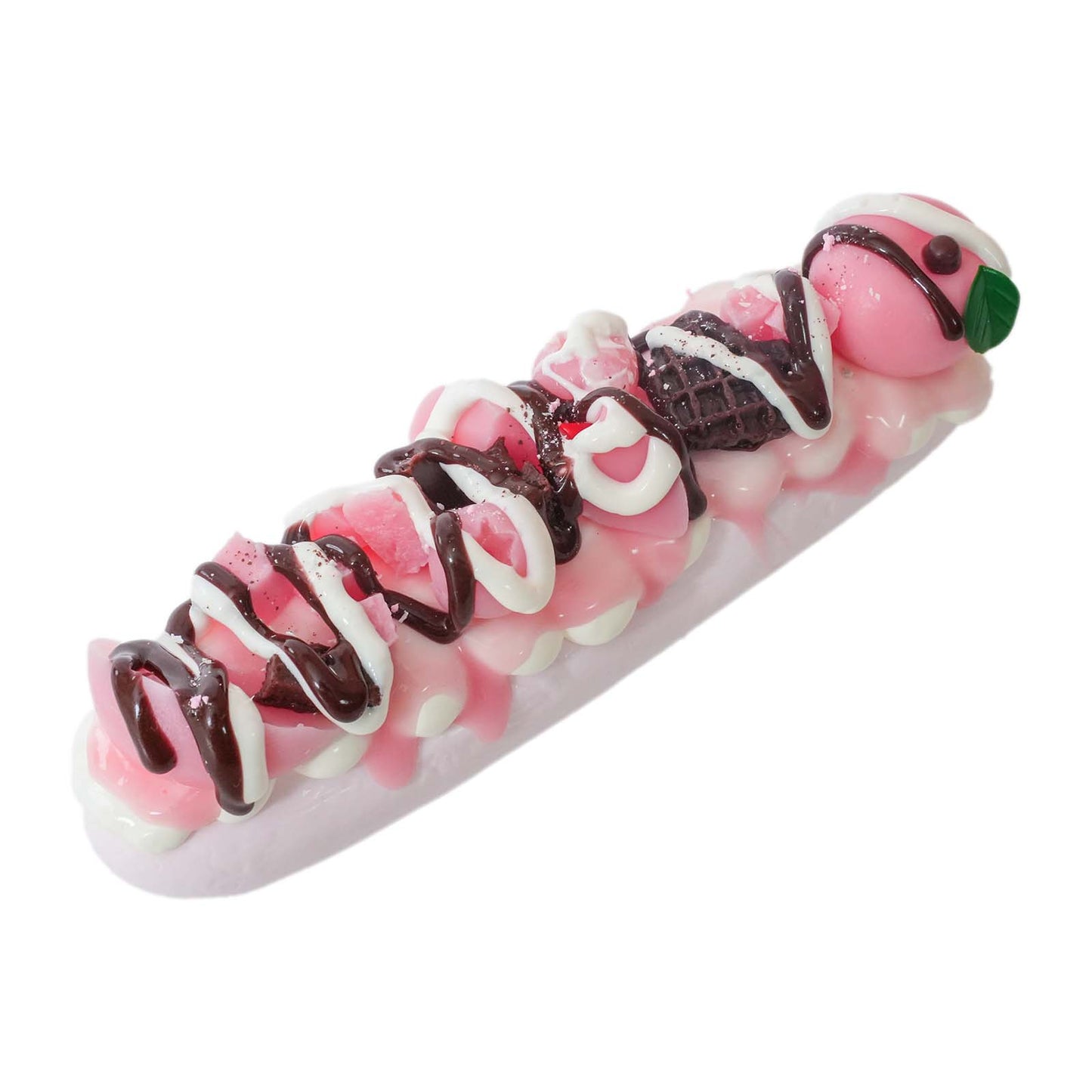 Peach Baguette Taba Squishy