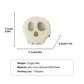 White Skull Taba Squishy