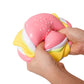 Pink Big Burger Taba Squishy