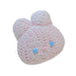 Pink yarn bunny Taba Squishy