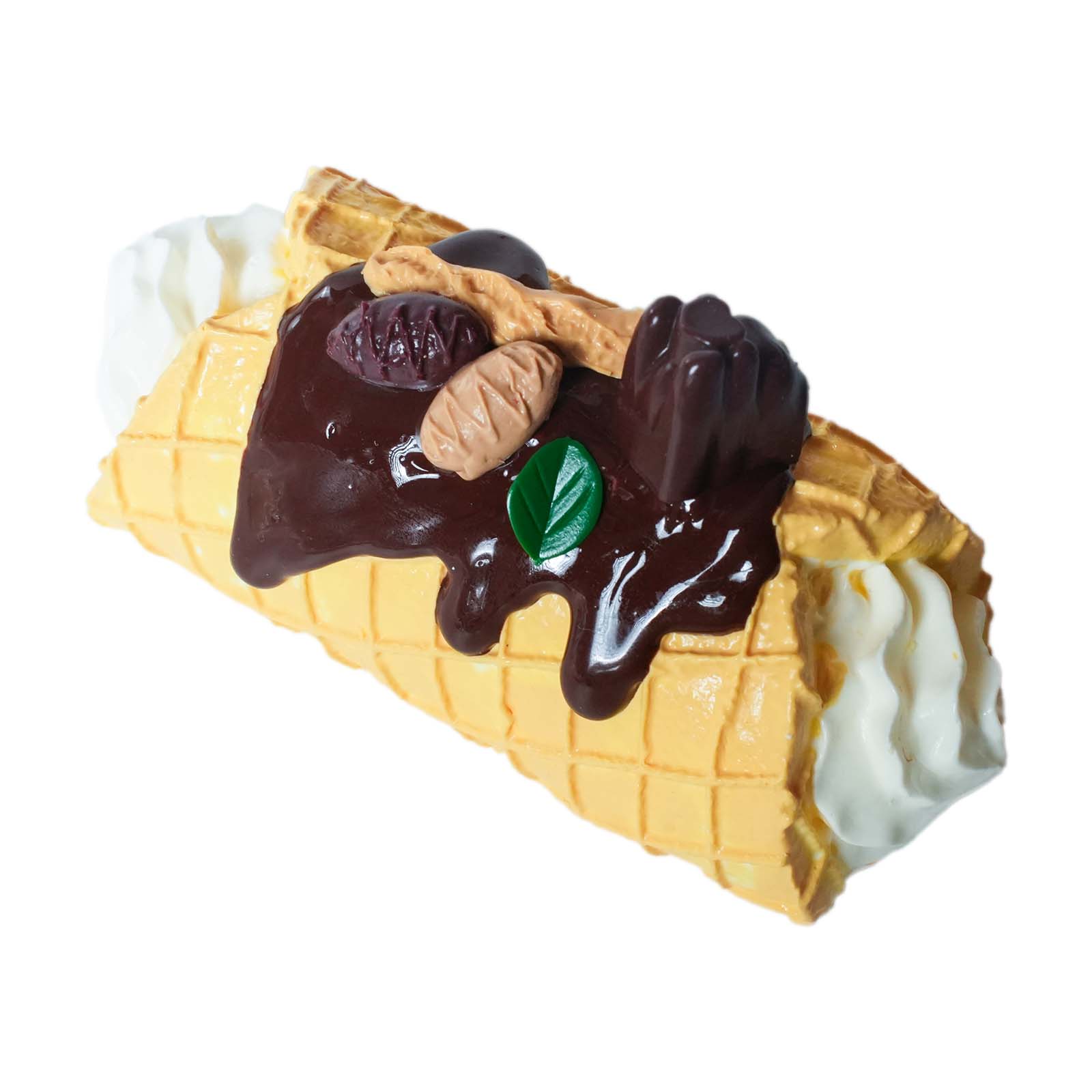 Waffle Roll Taba Squishy