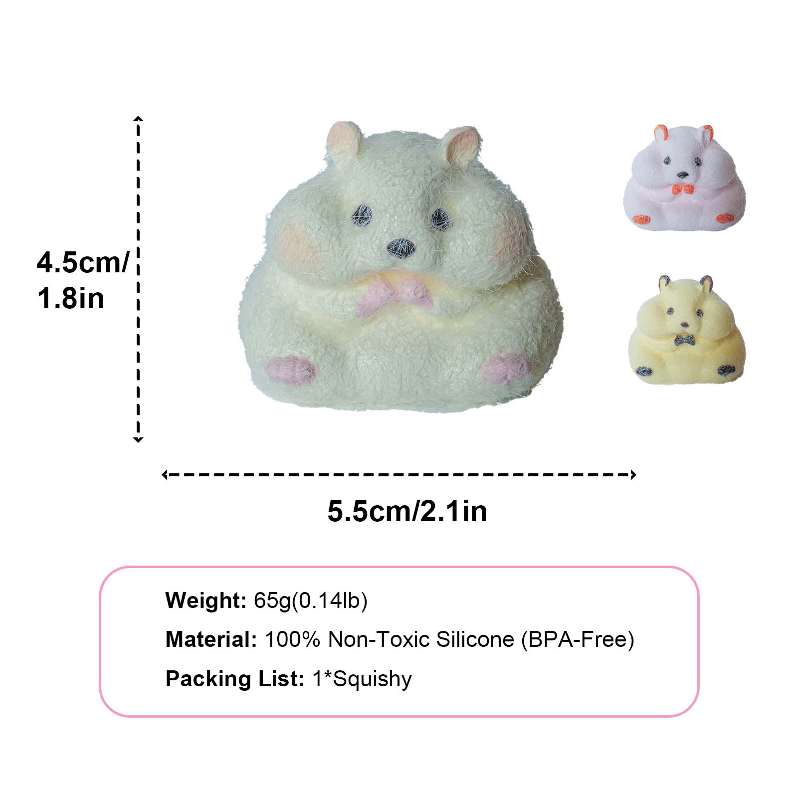 furry hamster Taba Squishy