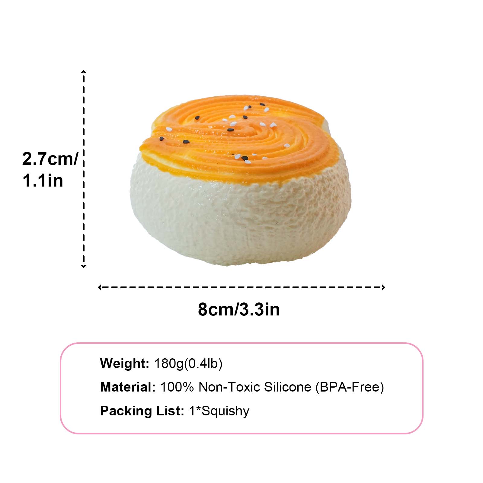 Pull-apart Bread Taba Squishy