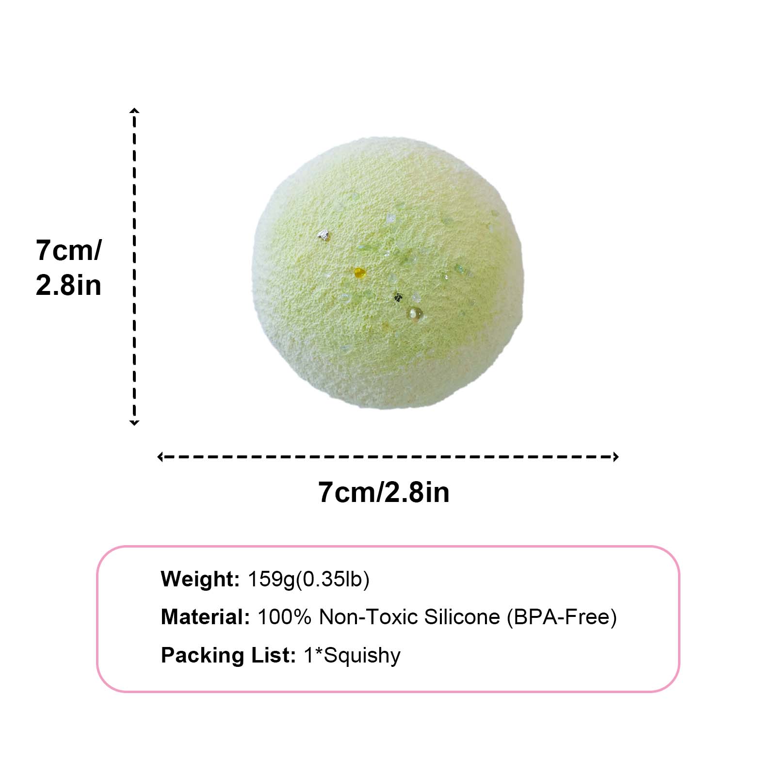 Matcha Daifuku Taba Squishy