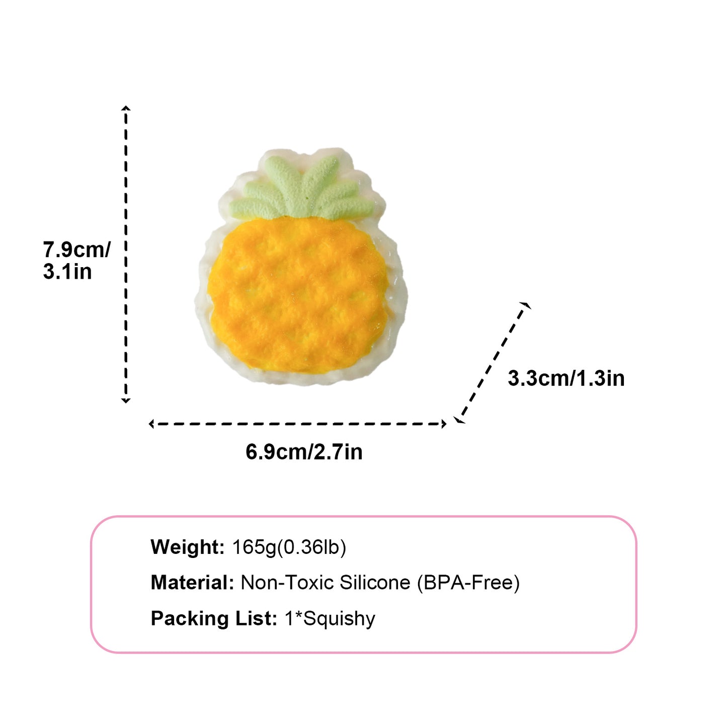 Little Pineapple Taba Squishy