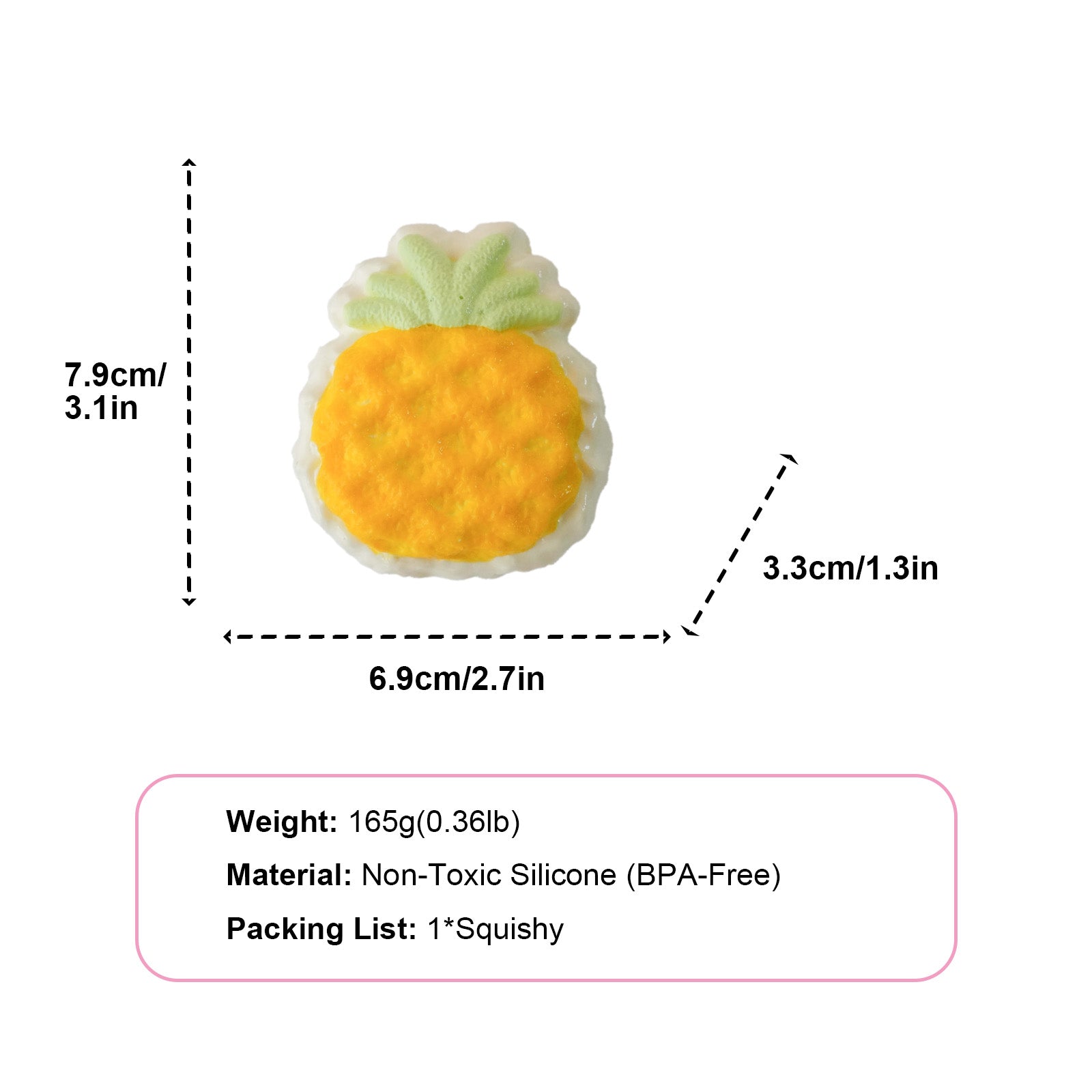 Little Pineapple Taba Squishy