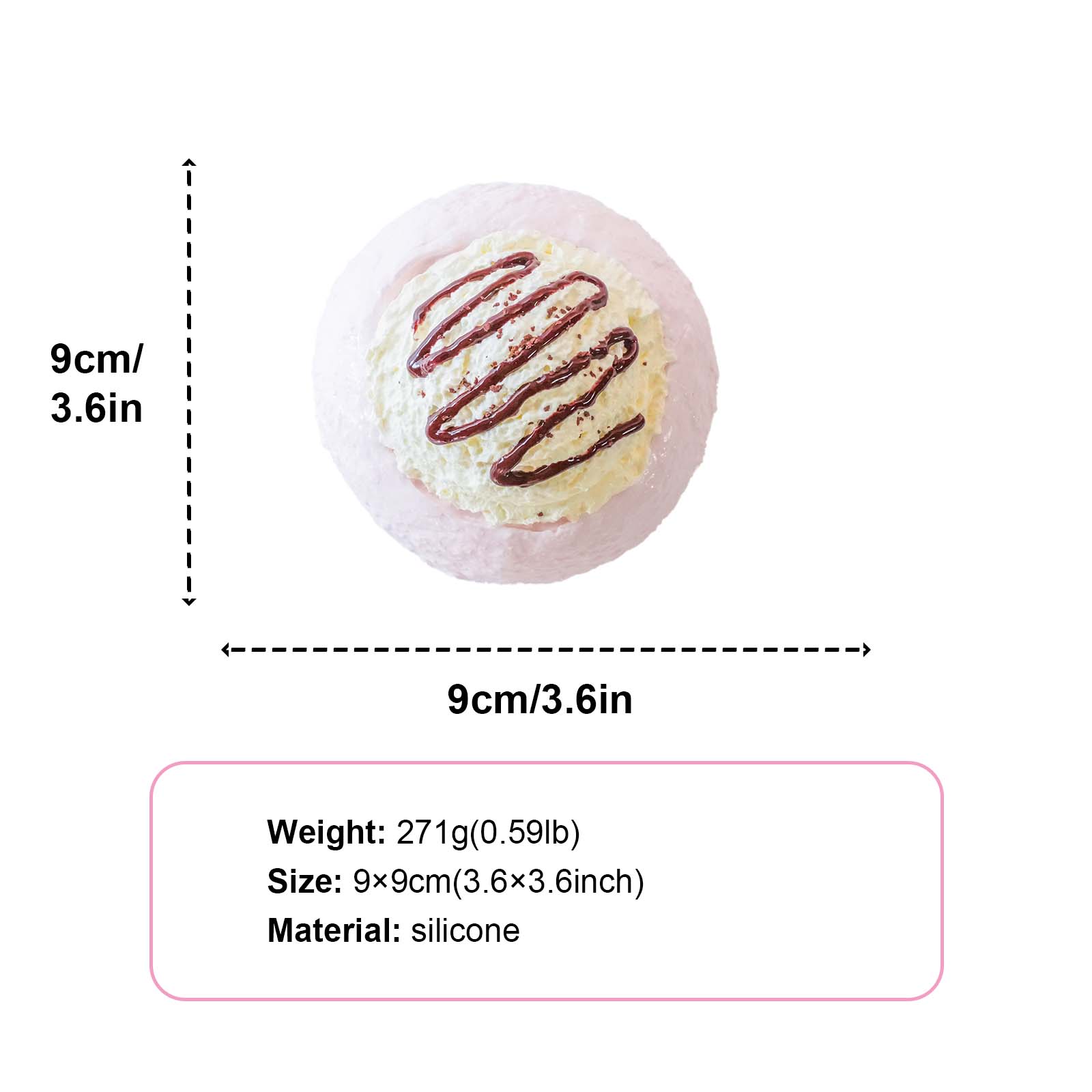 lce-cream puffy Taba Squishy