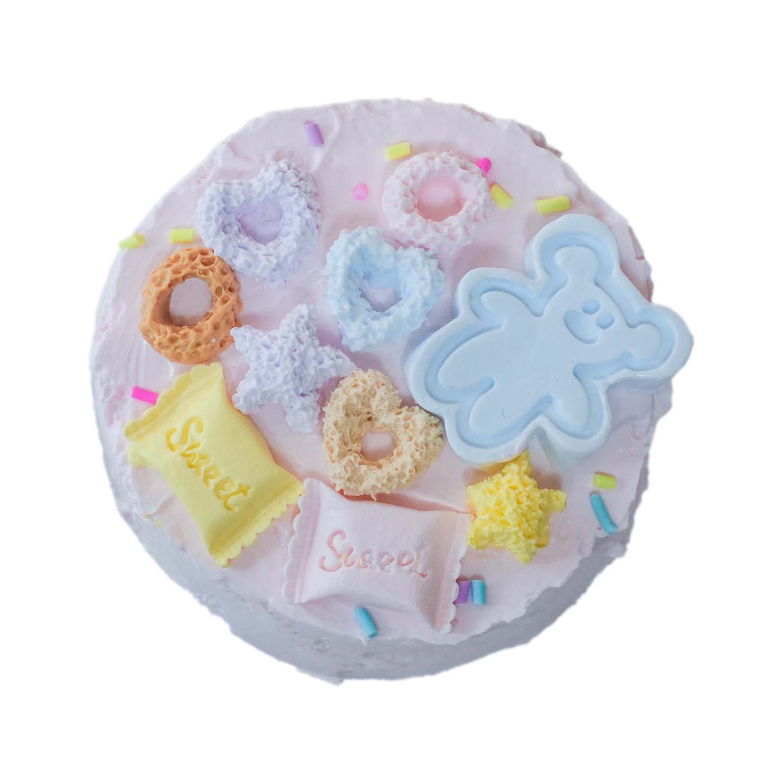 Pink Yogurt Bowlie Taba Squishy