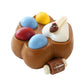 Chocolate beans cat Paws Taba Squishy