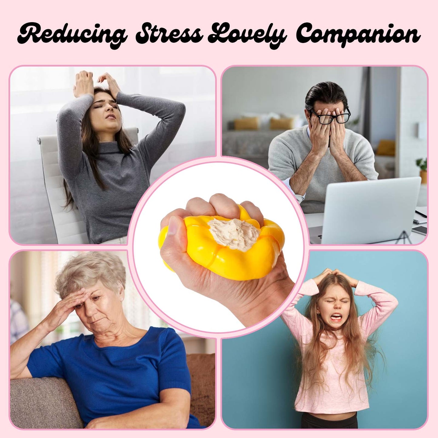 Orange/Yellow Pumpkin Taba Squishy