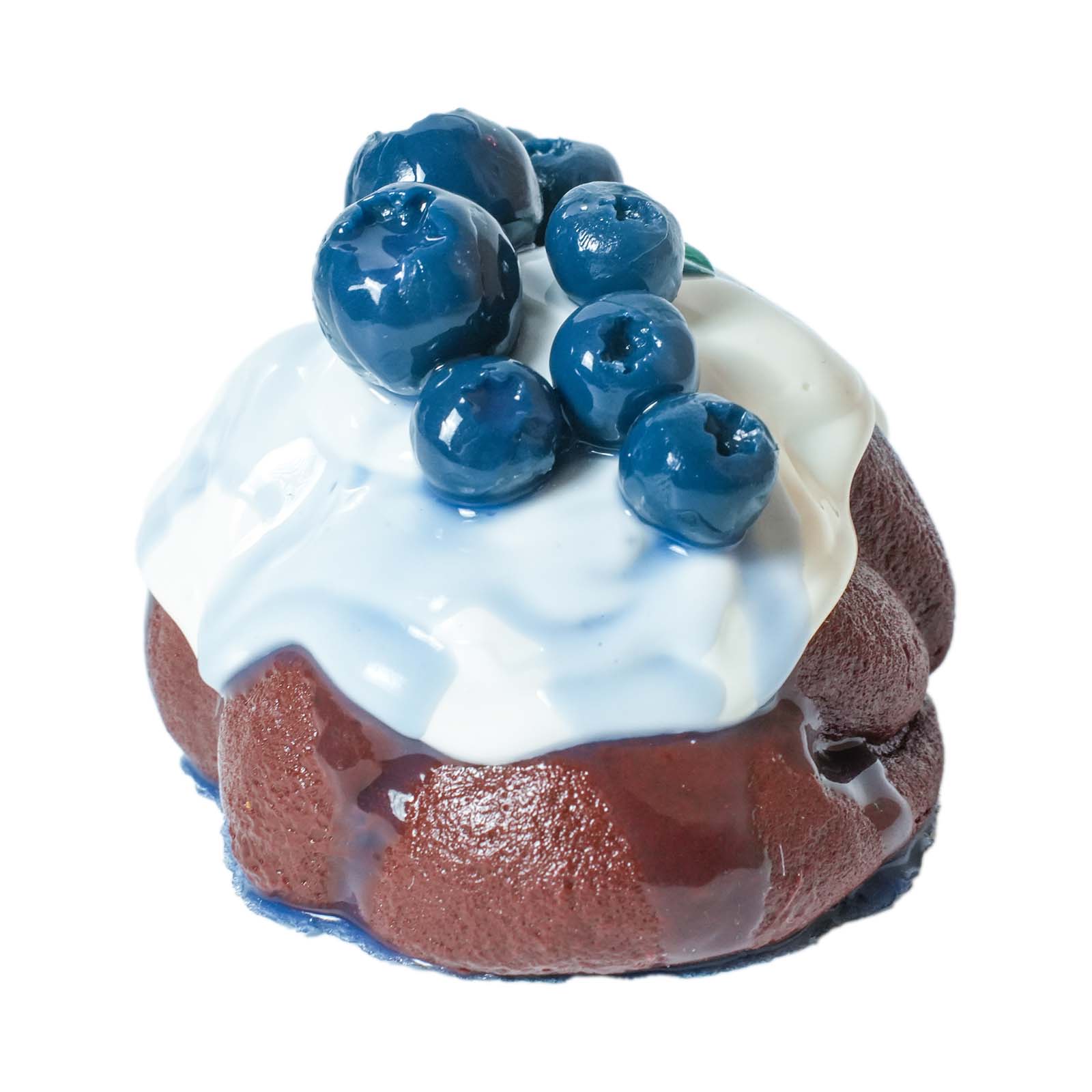 Blueberry Chocolate cake Taba Squishy