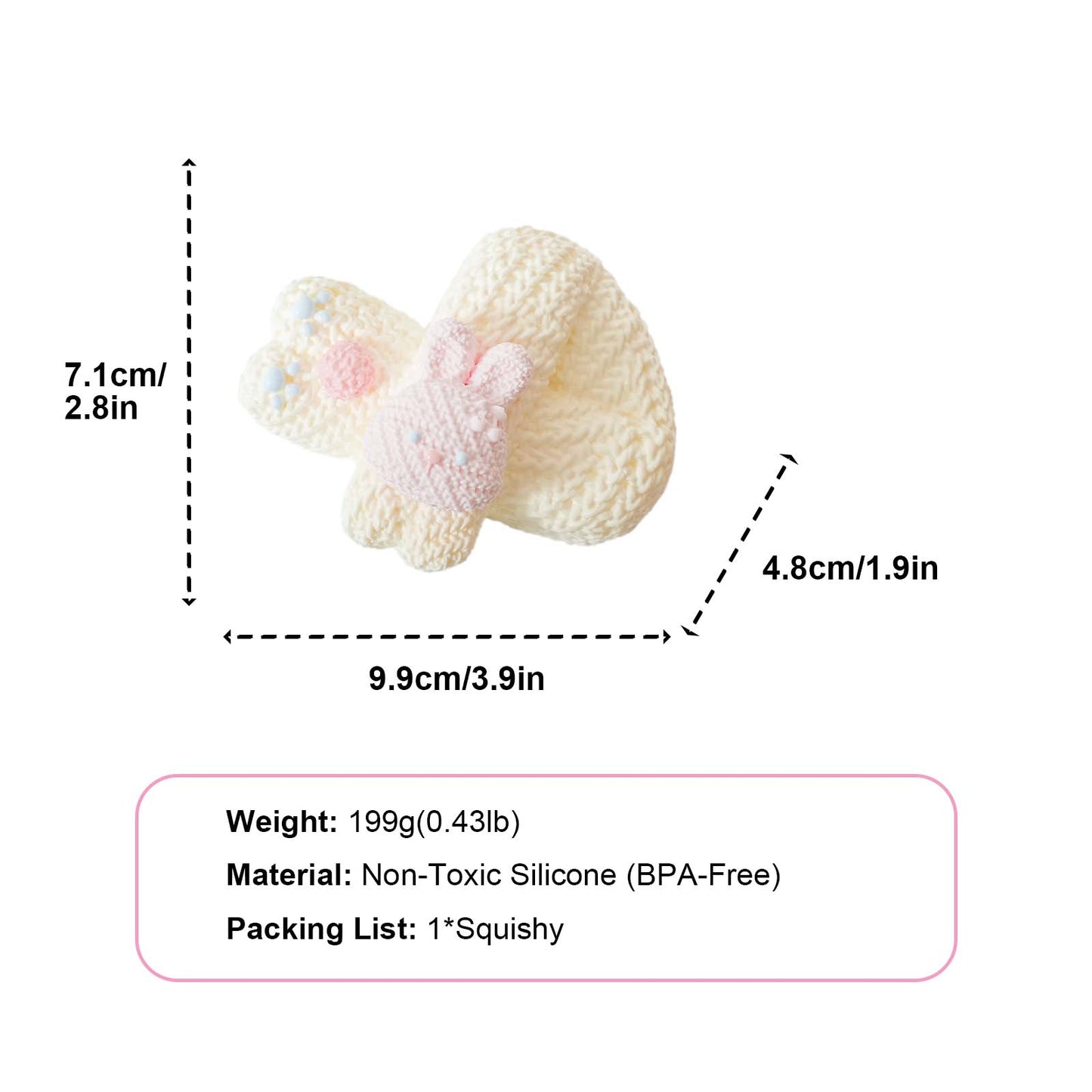 Knit Scarf Taba Squishy