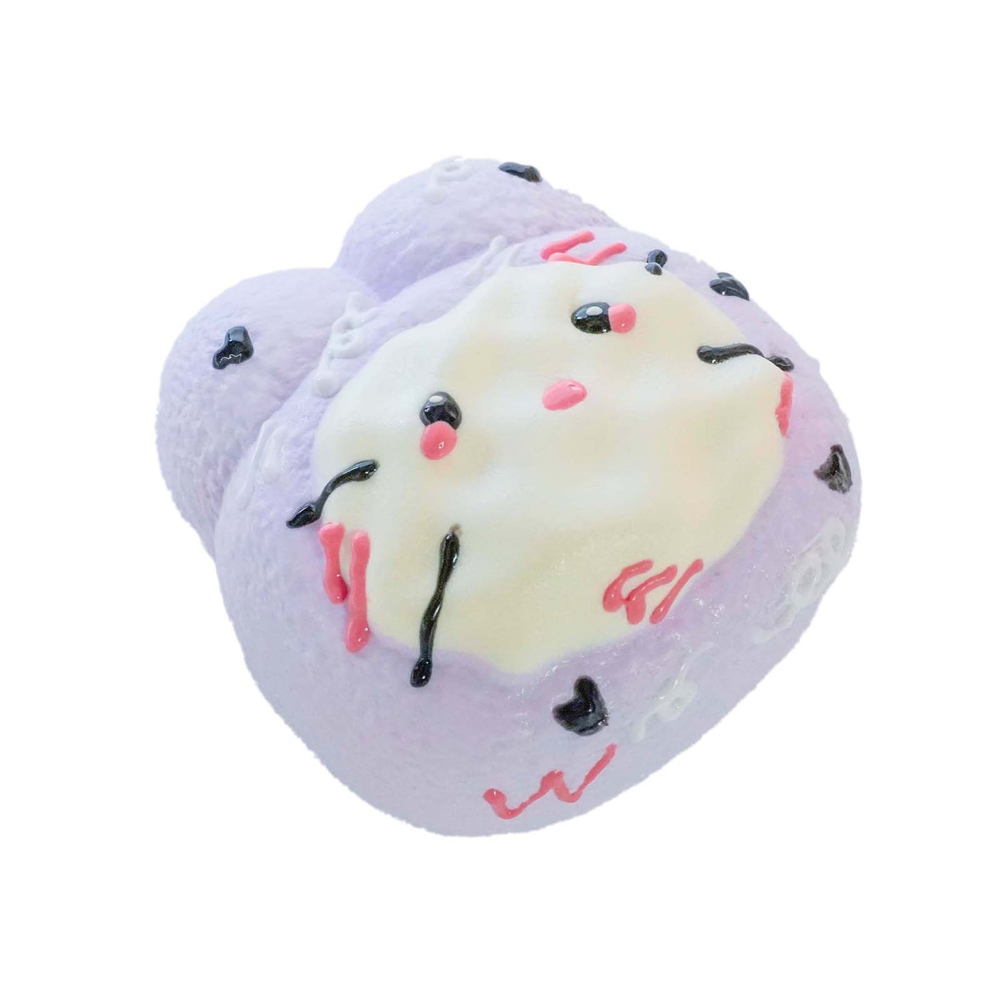 Purple cream bunny Taba Squishy