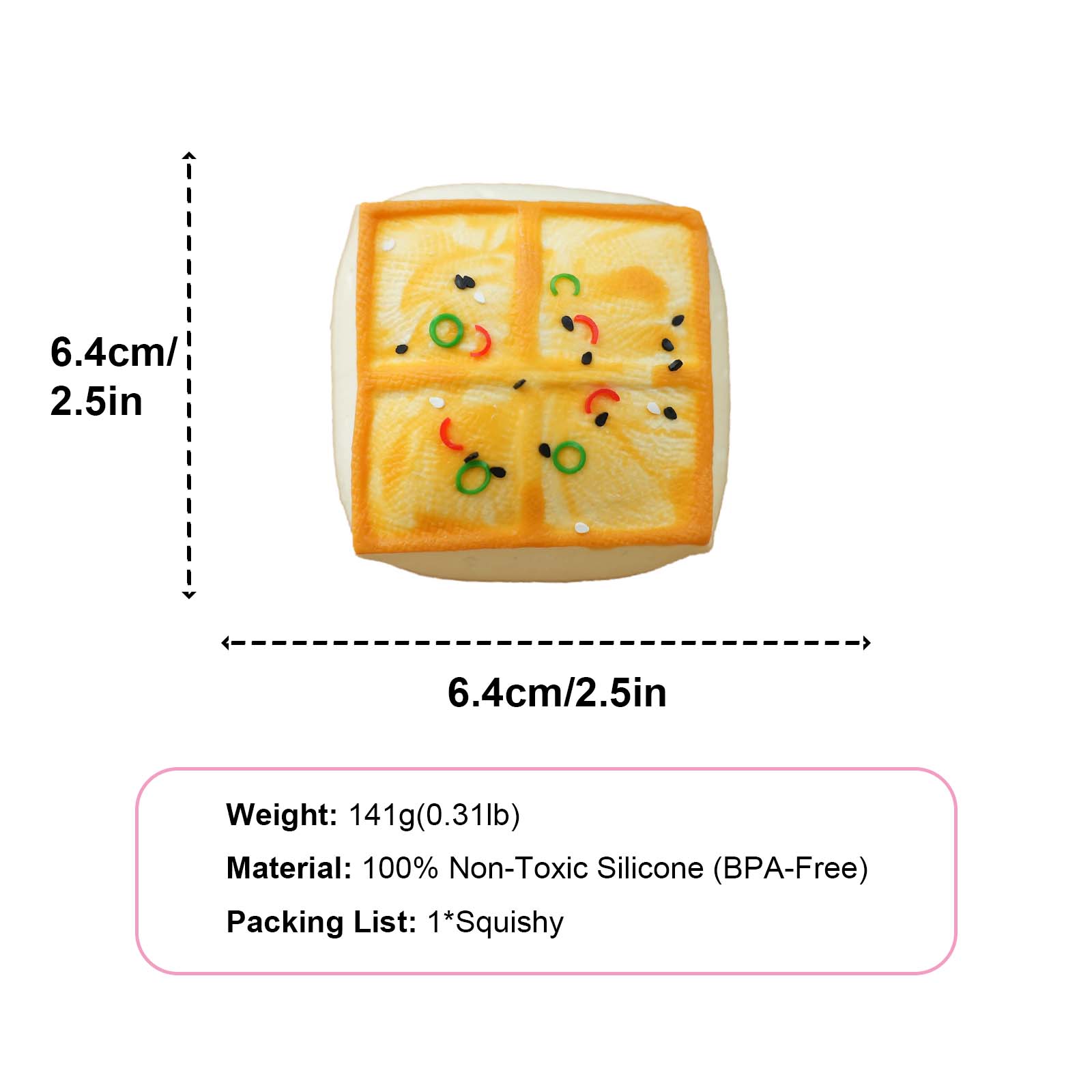 Iron Plate Tofu Taba Squishy