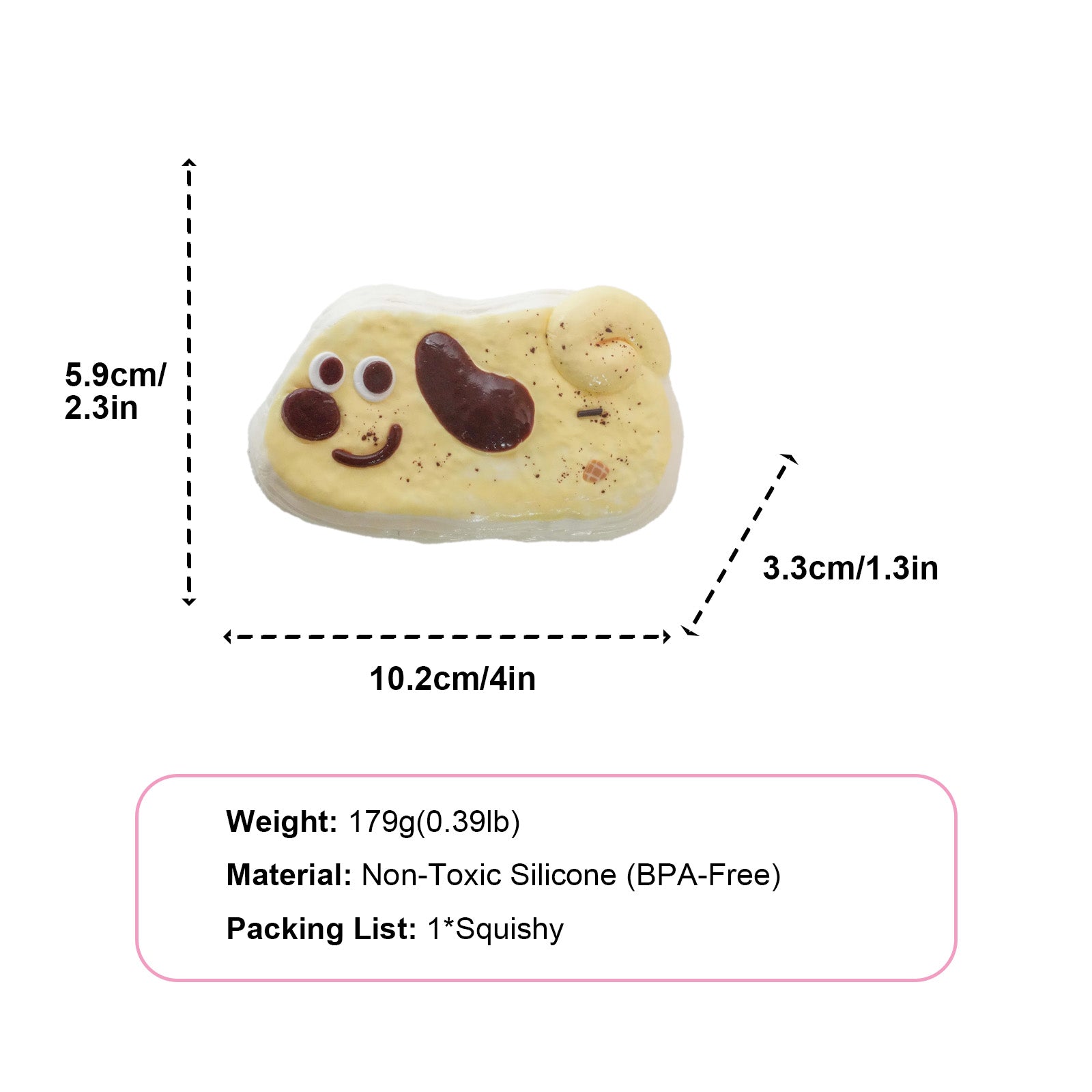 Sausage Dog Taba Squishy