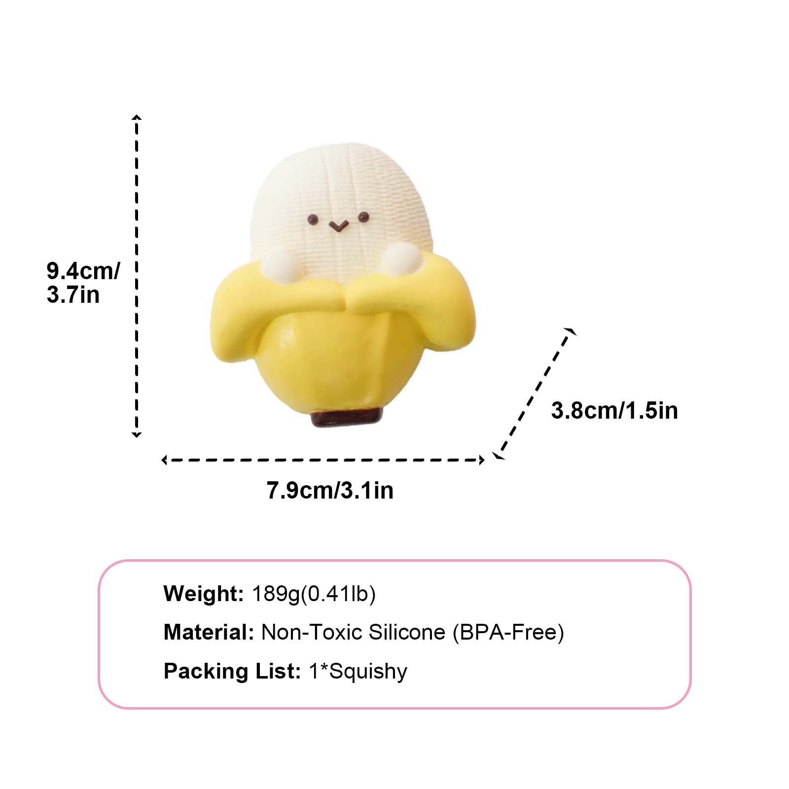Peeled Banana Taba Squishy