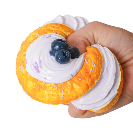 Taro Pumpkin bread Taba Squishy