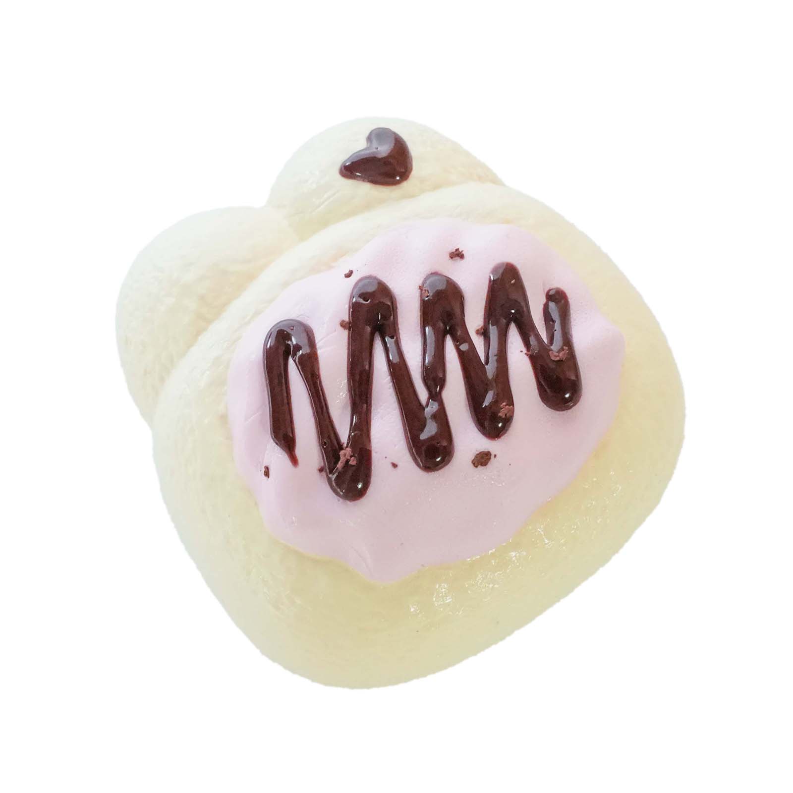 Chocolate Sauce Bunny Taba Squishy