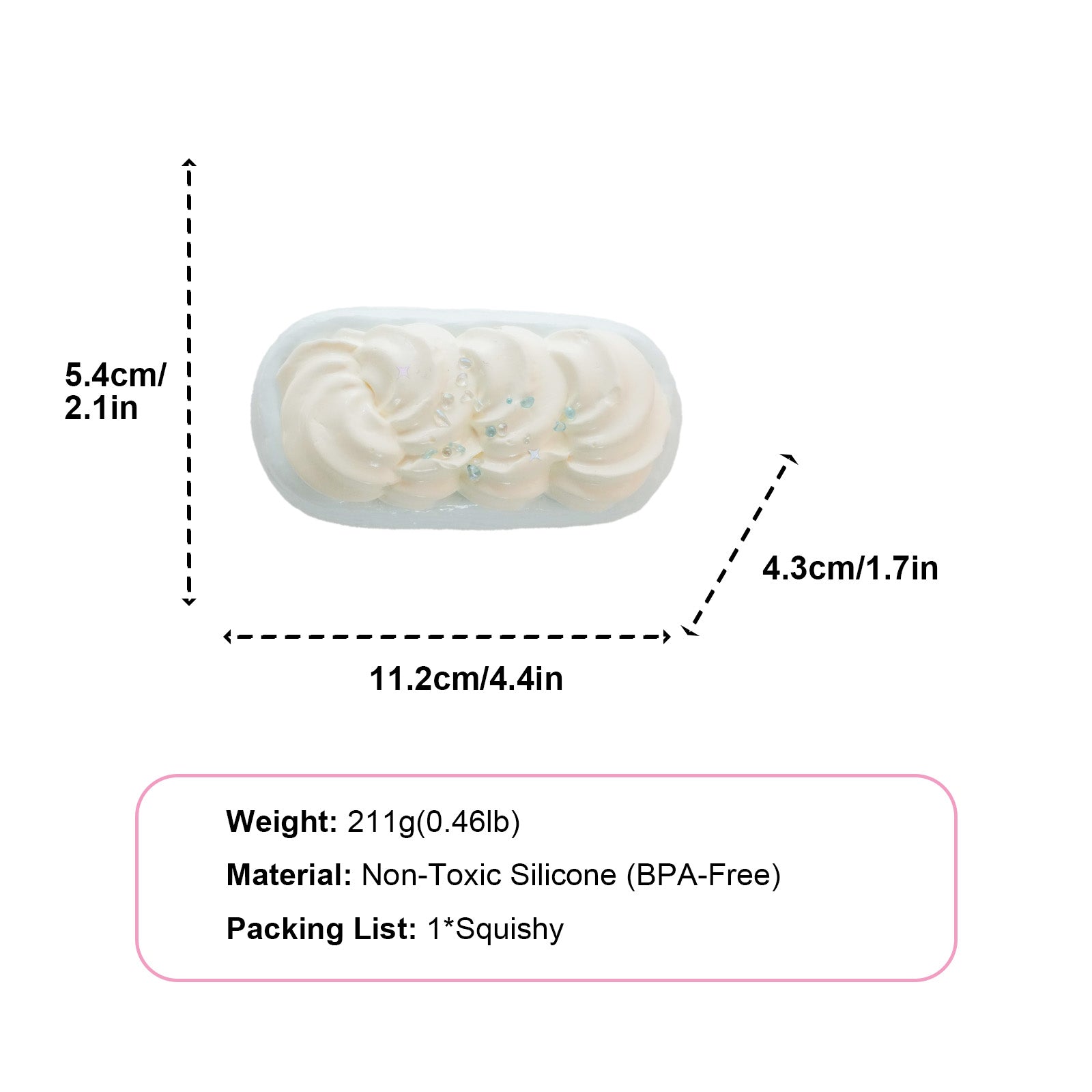 Sea-Salt Cream Taba Squishy