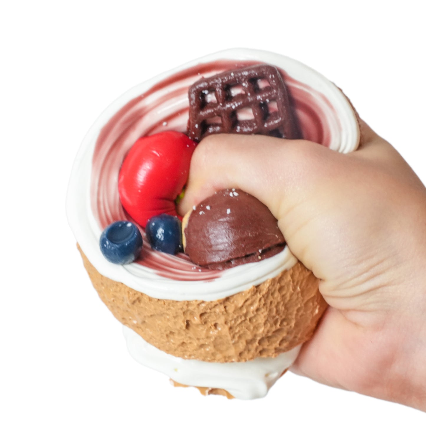 Chestnut Mousse Taba Squishy
