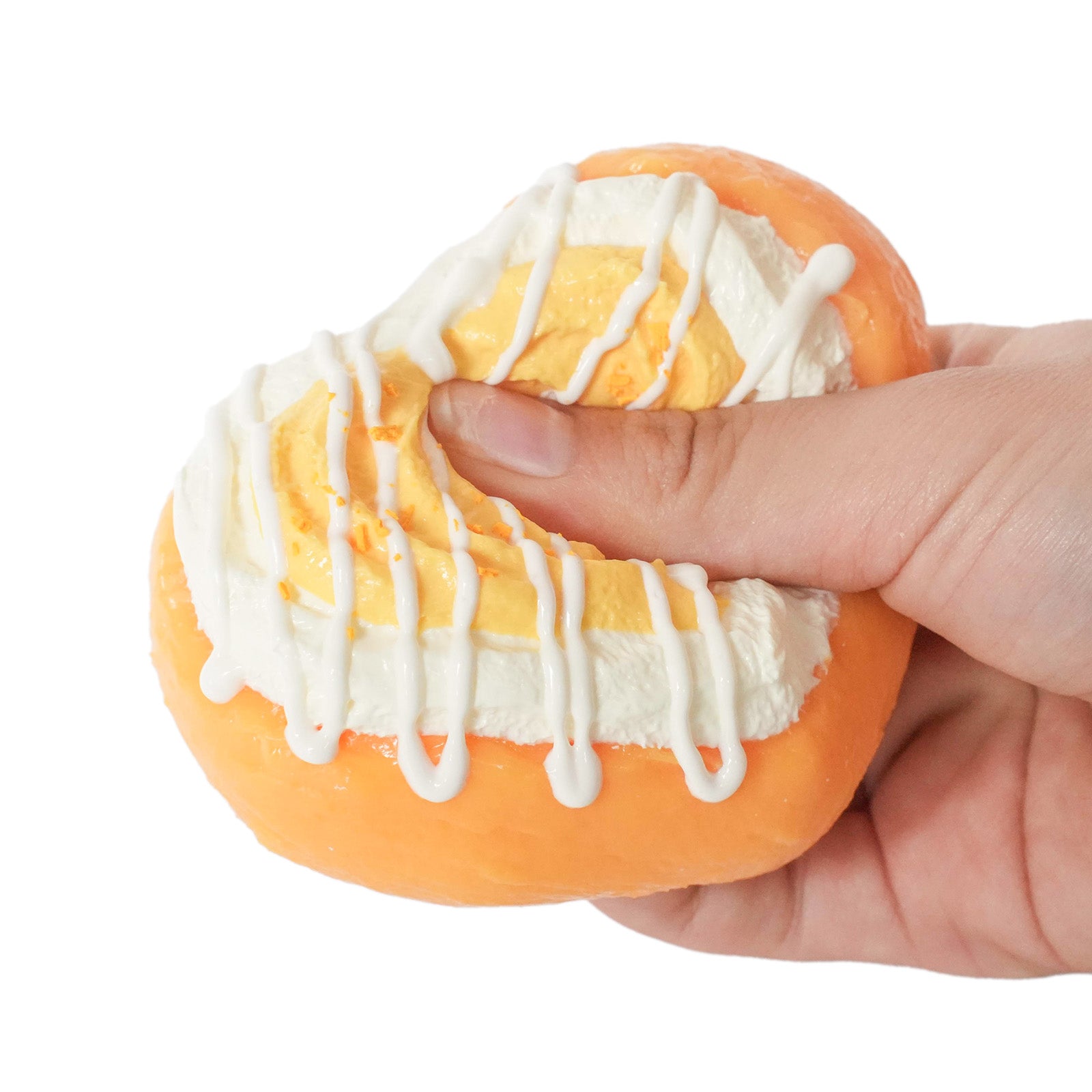 Heart Pumpkin Pie Taba Squishy