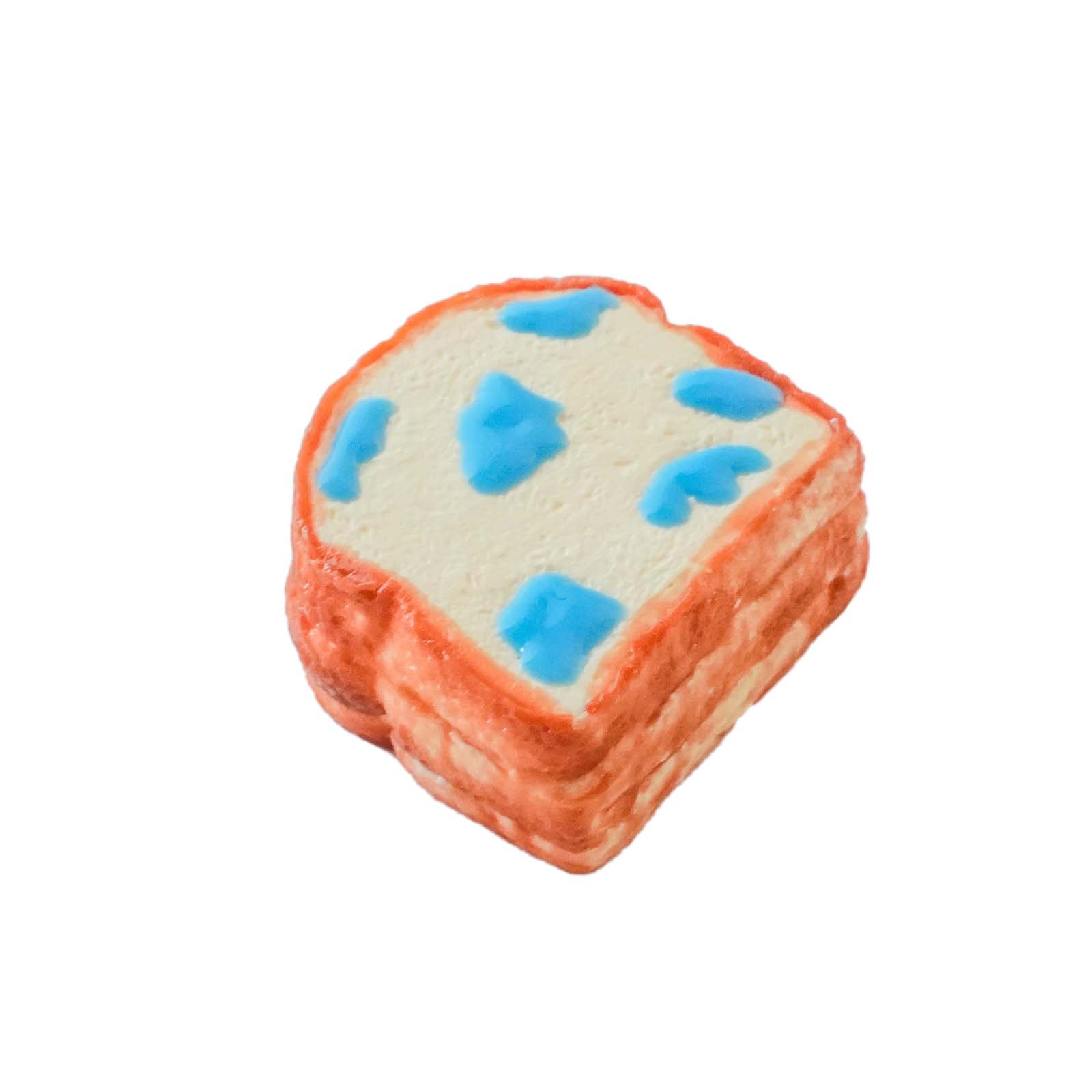 Blue Speckled Toast Taba Squishy