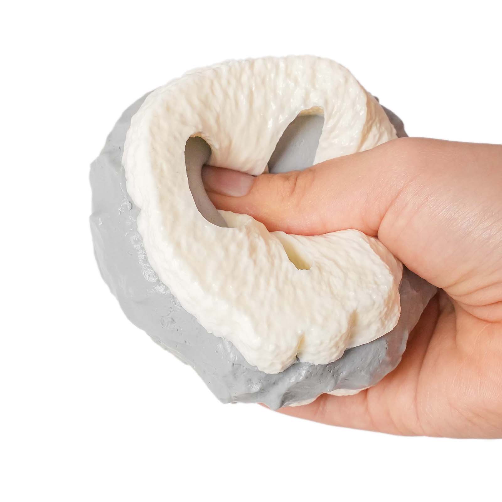 White Skull Taba Squishy