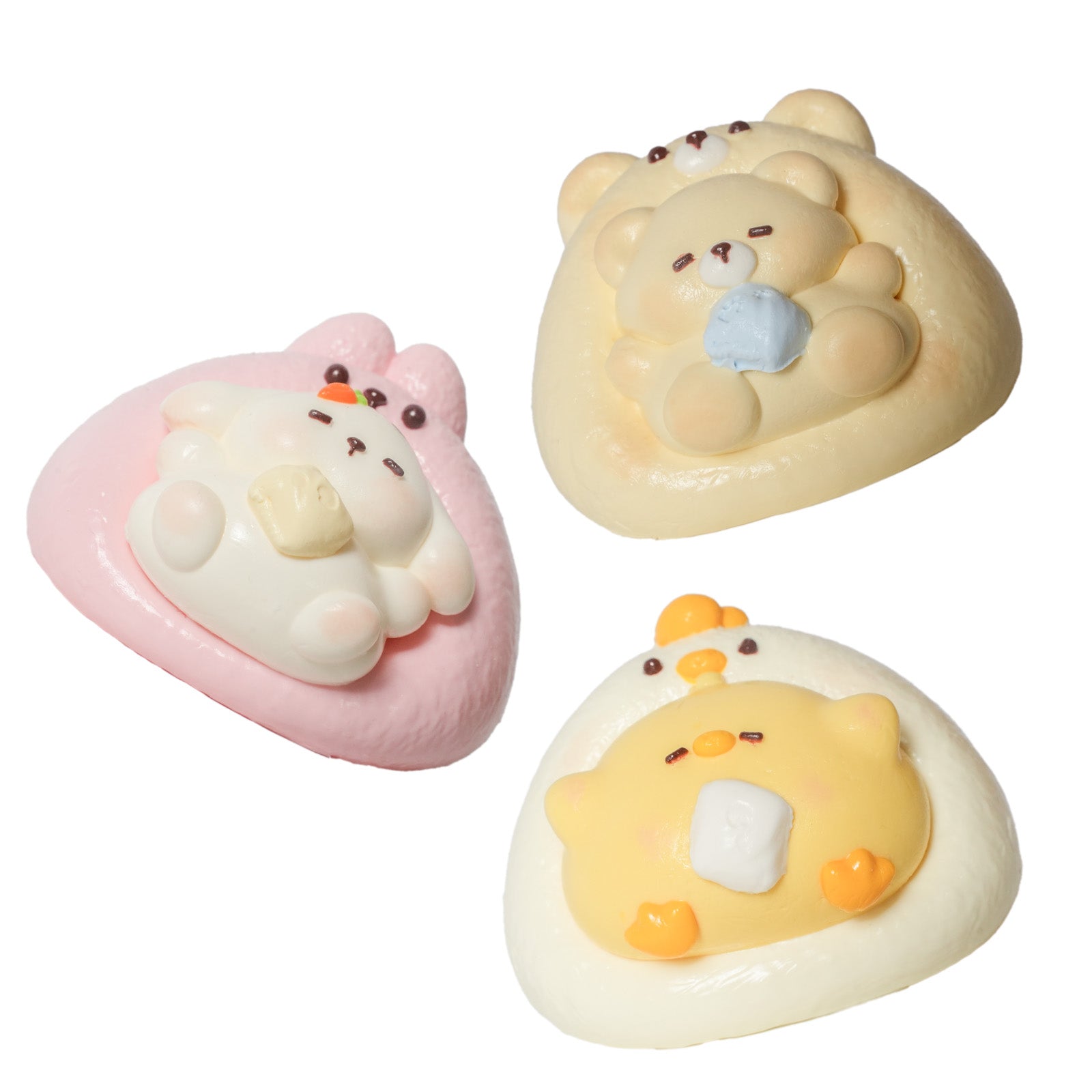 Couch Bunny/Couch Bear/Couch Chick Taba Squishy