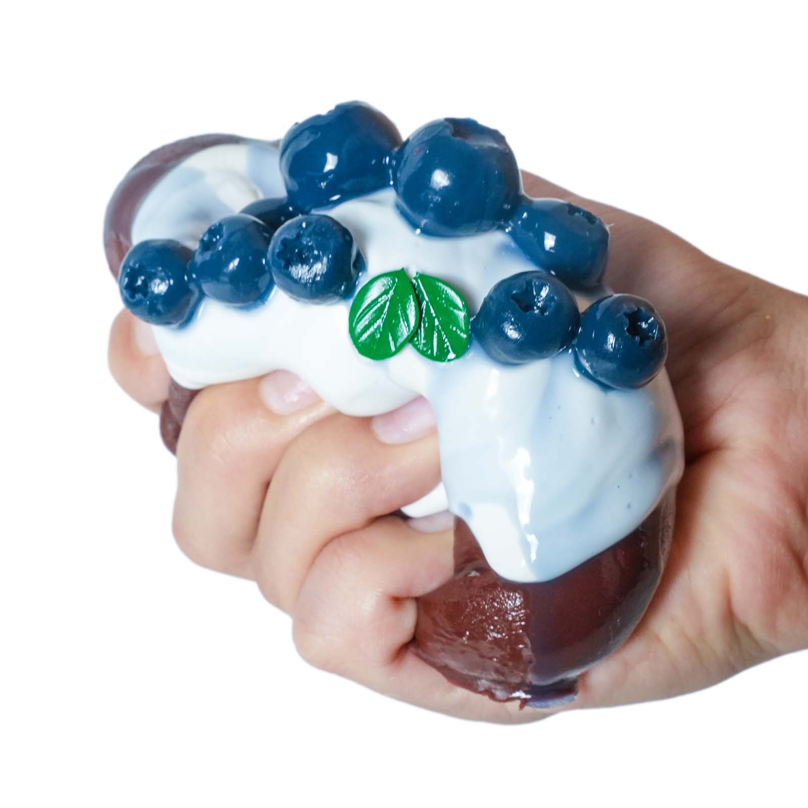 Blueberry Chocolate cake Taba Squishy