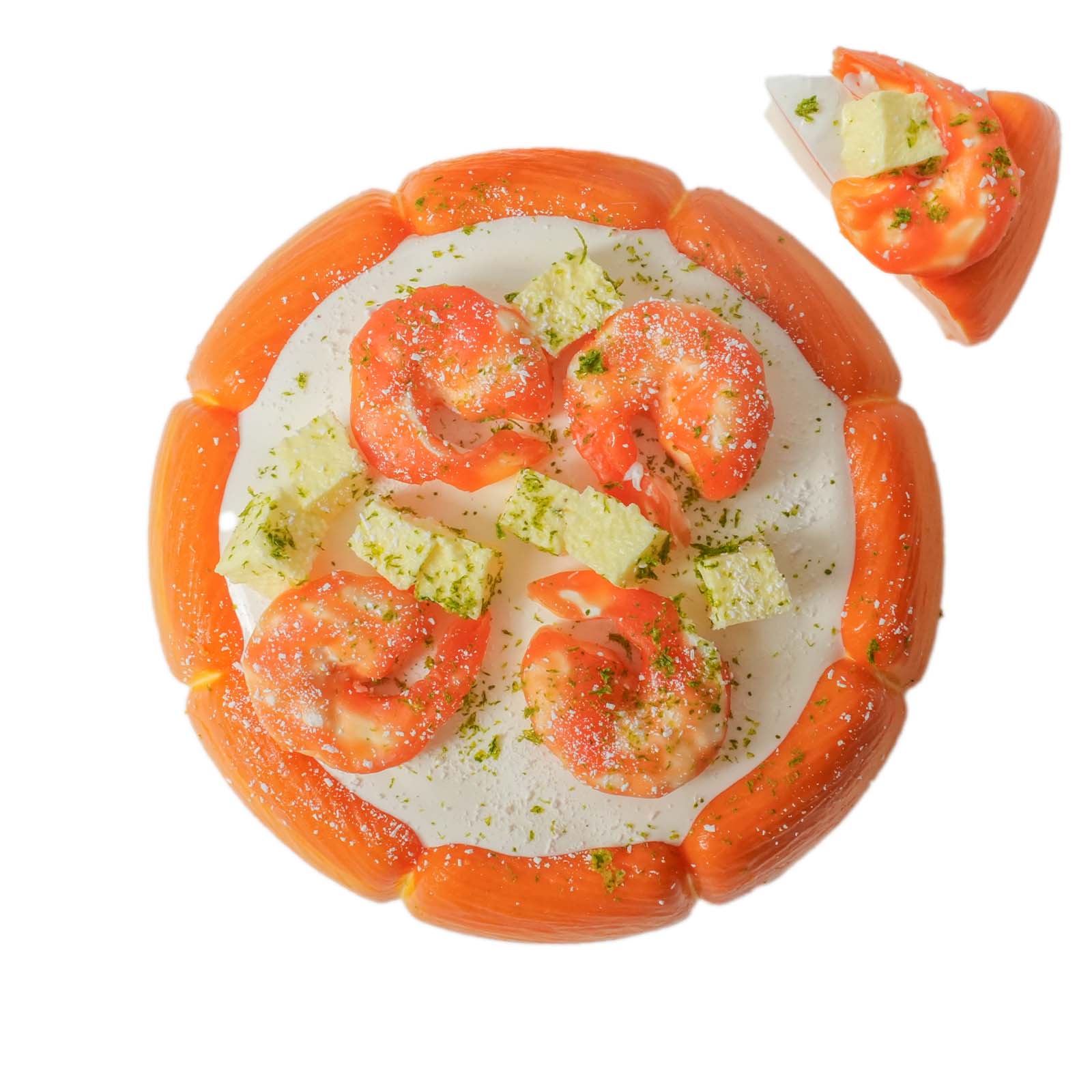 Shrimp Pizza Taba Squishy