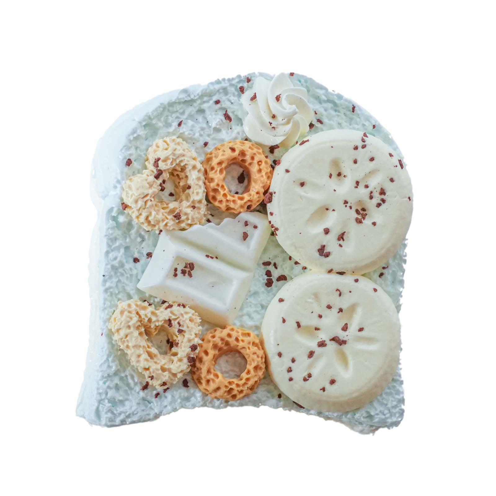 Cool Minty Toast Taba Squishy
