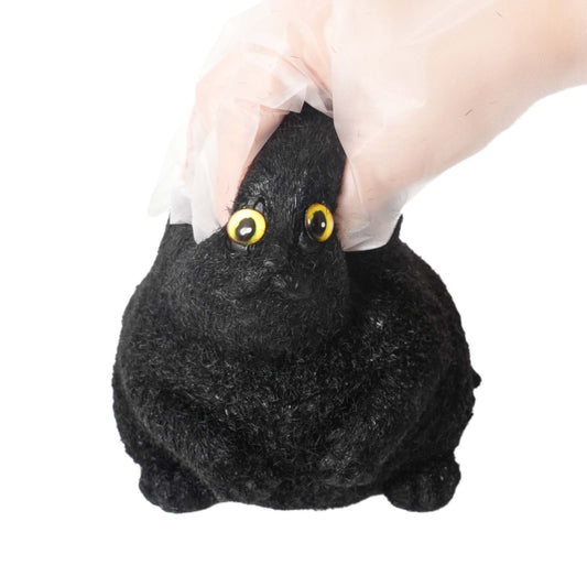 Big Black Cat Taba Squishy