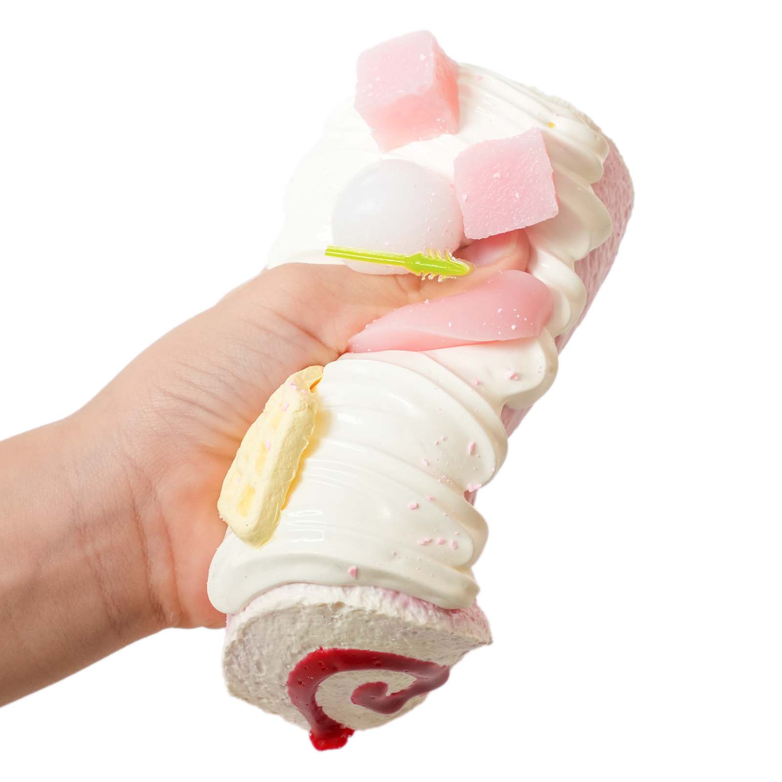 Peach Roll Taba Squishy