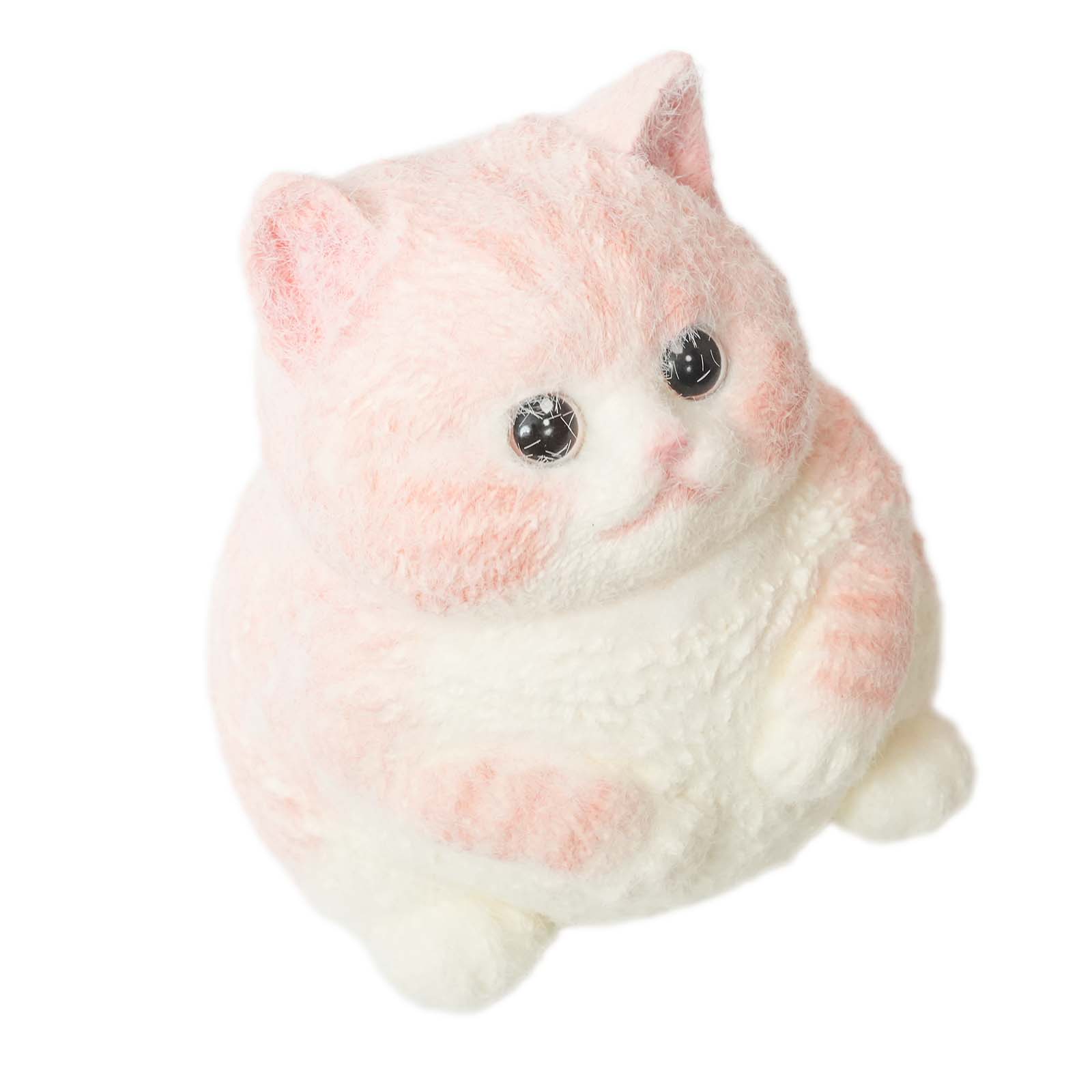 Giant Creamy Pink Cat Taba Squishy
