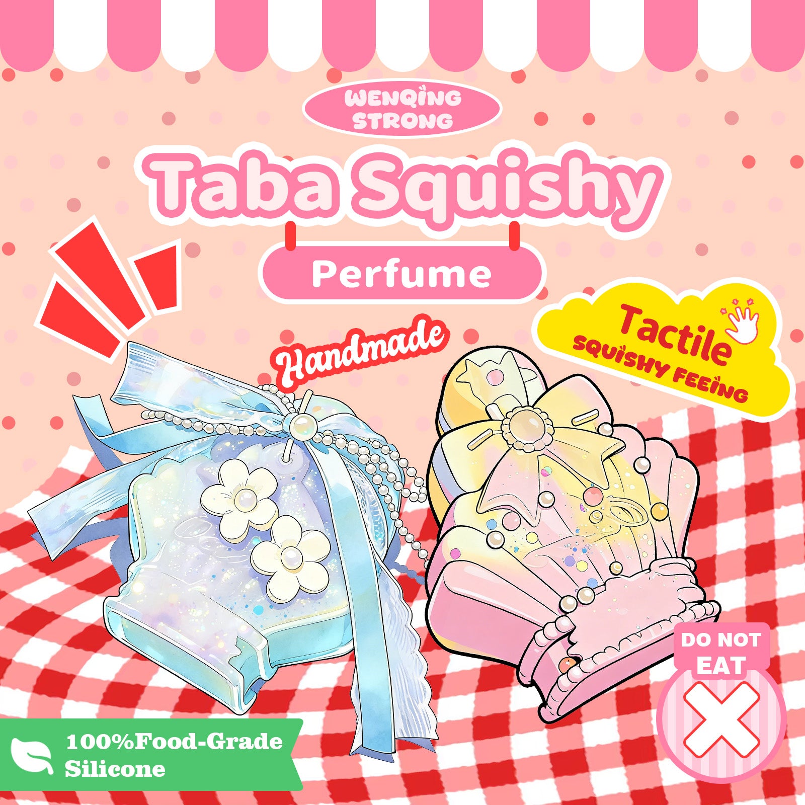Colorful perfume & Frost Perfume Taba Squishy
