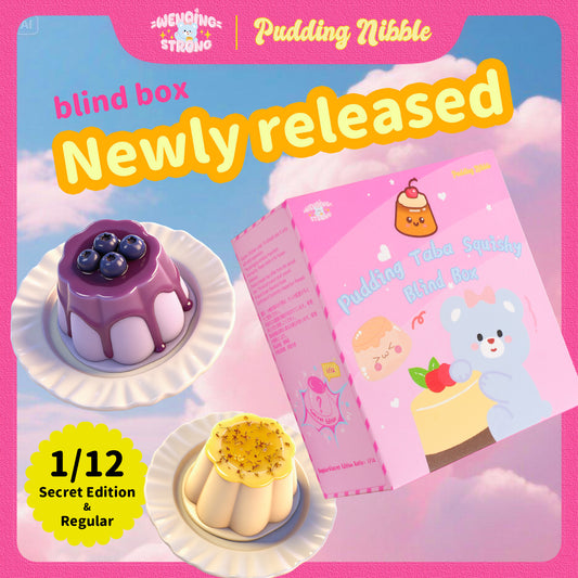 Pudding Taba Squishy blind box