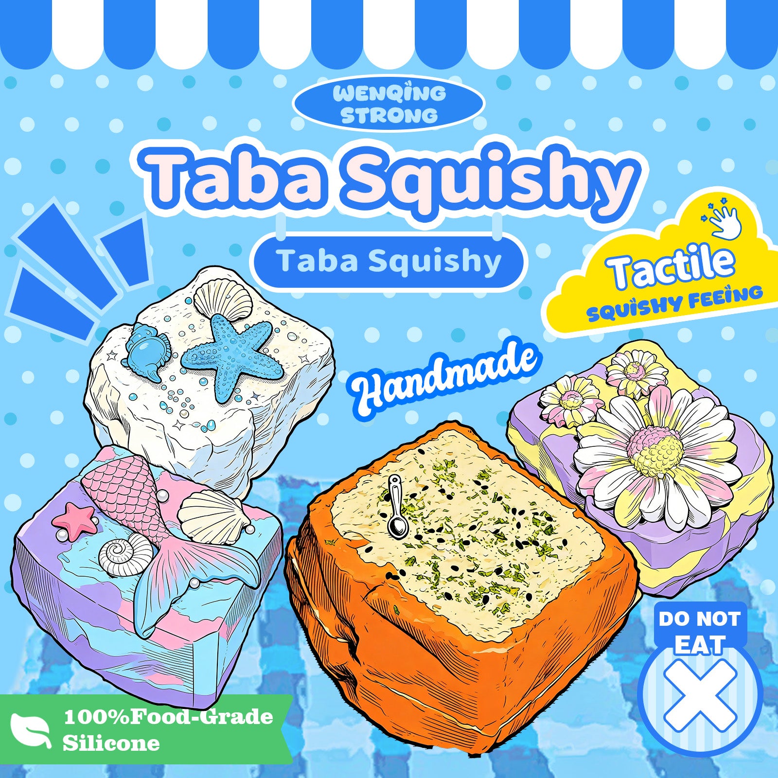 Toast Series Taba Squishy
