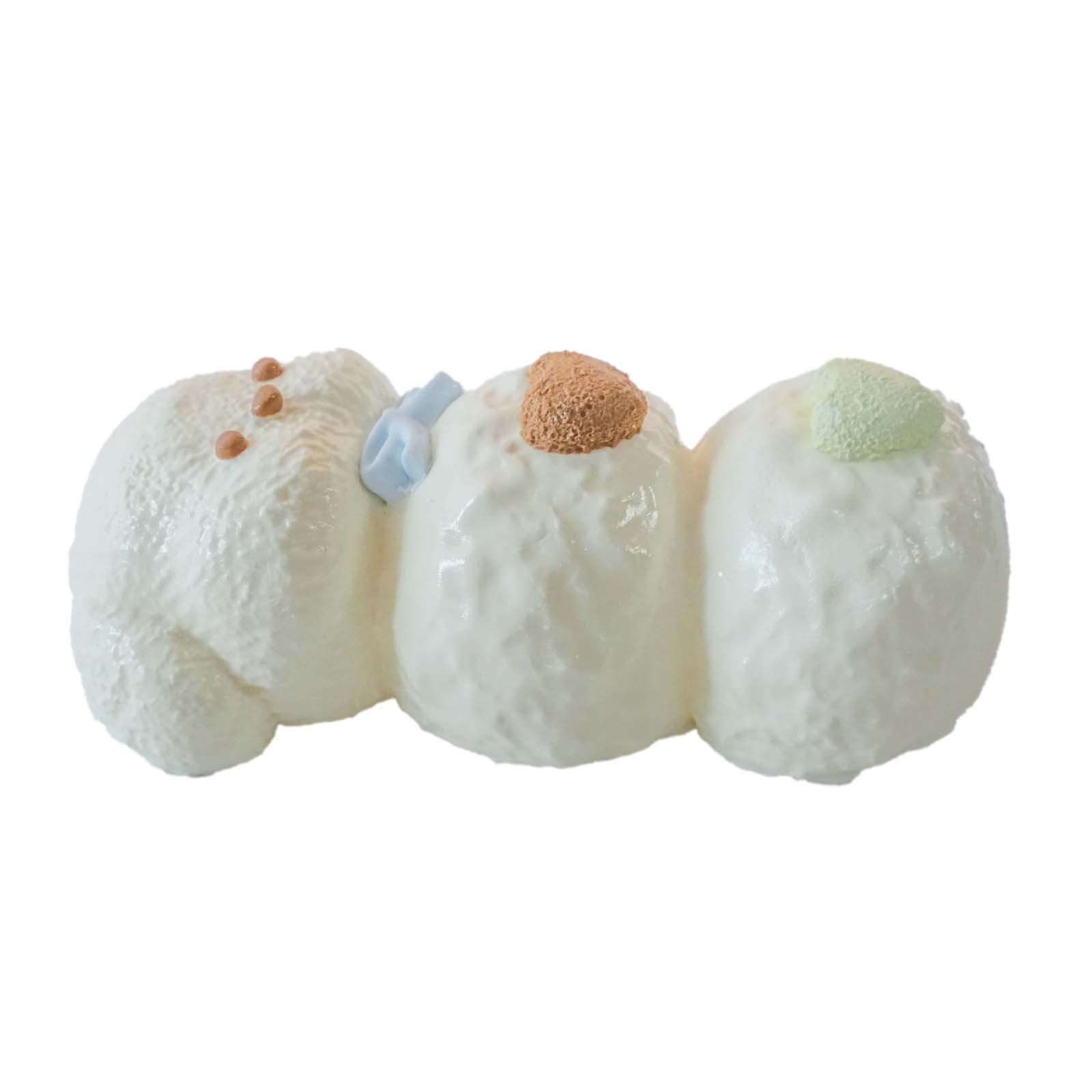 Snowball puppy Taba Squishy